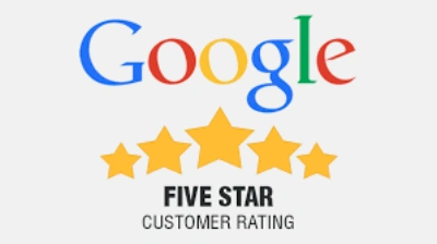 5 Star Customer Rating on Google